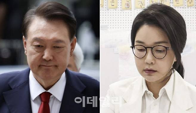 윤석열 전 대통령(왼쪽)과 김건희 여사(사진=연합뉴스)