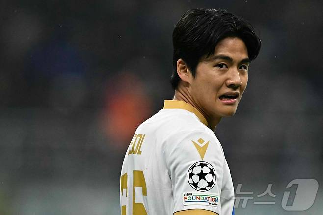 즈베즈다 설영우.  ⓒ AFP=뉴스1