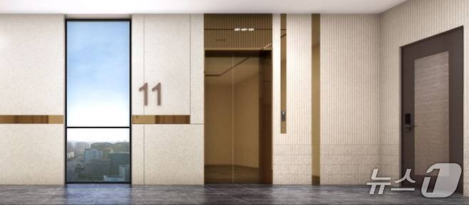 대우건설 '프라이빗 엘리베이터' 예시 이미지 (대우건설 제공)