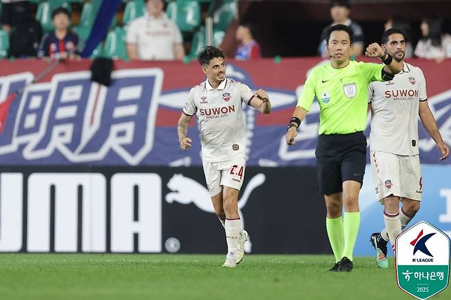 수원FC 공격수 윌리안. (한국프로축구연맹 제공)