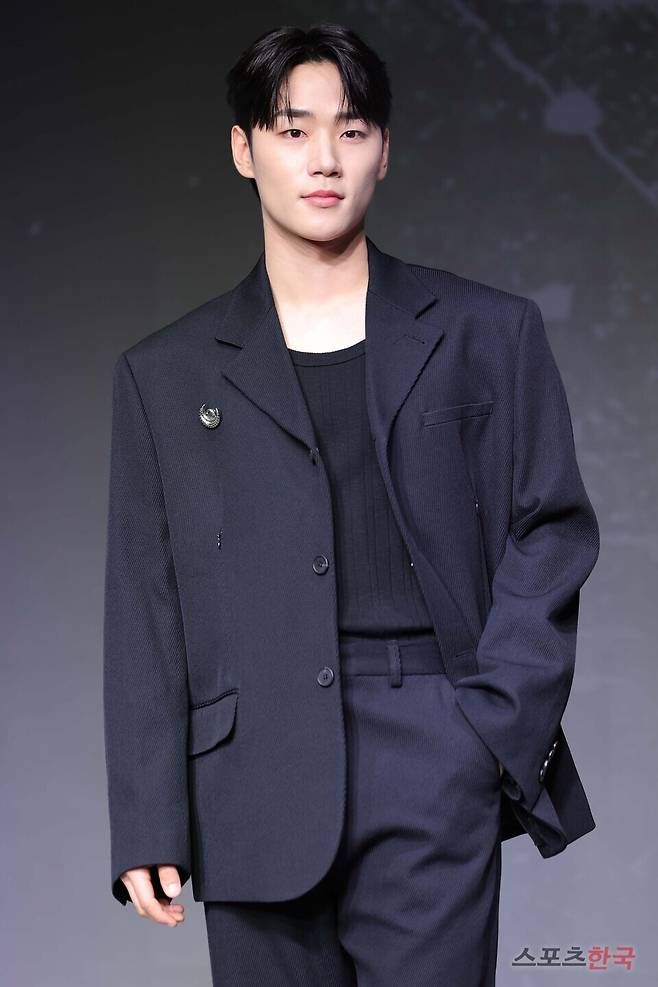 넷플릭스 시리즈 '약한영웅 Class 2'의 제작발표회에 참석한 배우 이민재. 25.04.21 ⓒ이혜영 기자 lhy@hankooki.com