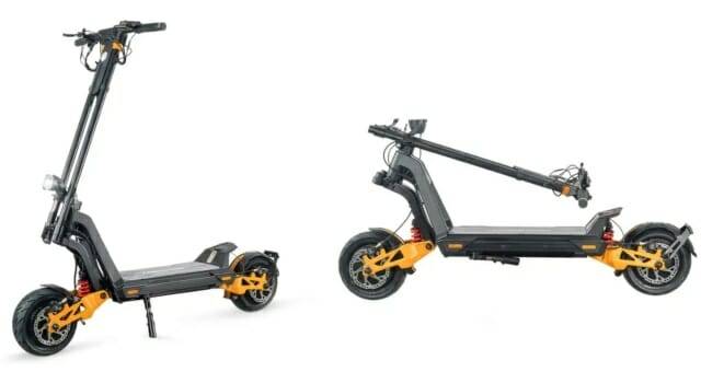 시속 80km로 달릴 수 있는 전기 스쿠터가 나와 주목되고 있다. (사진=인모션)