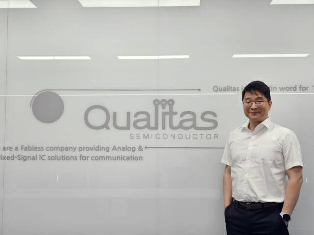 김두호 퀄리타스반도체 대표(사진=장경윤 기자)