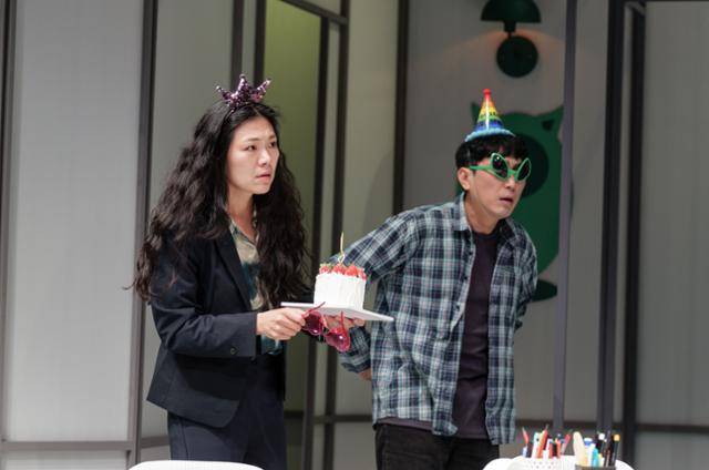 연극 '번아웃에 관한 농담'. 글과무대 제공