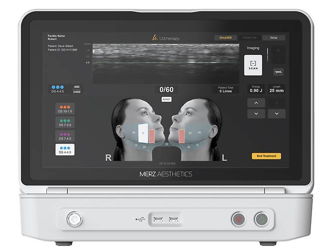 울쎄라피 프라임 초음파 리프팅 기기. /멀츠 에스테틱스 제공