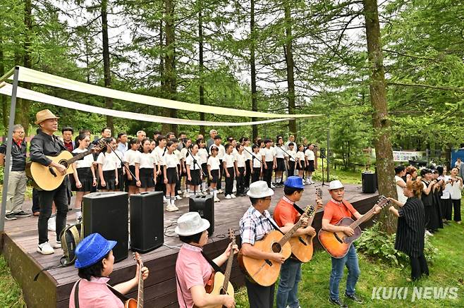 지난해 정선함백산야생화축제 모습. 정선군