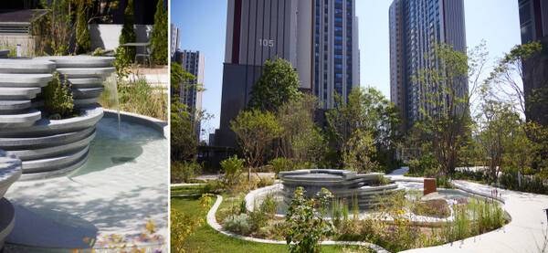 ‘그린바이그루브(GREEN X GROOVE)’ 모습. 롯데건설