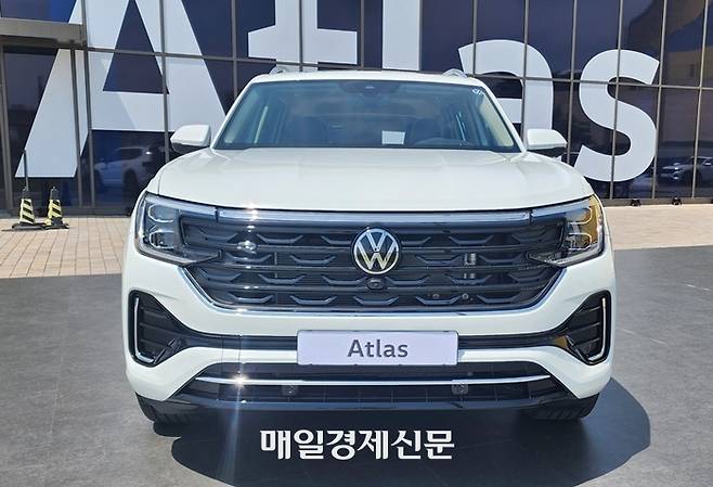 폭스바겐 신형 아틀라스 전면부 [사진촬영=최기성 매경 디지털뉴스룸 기자]