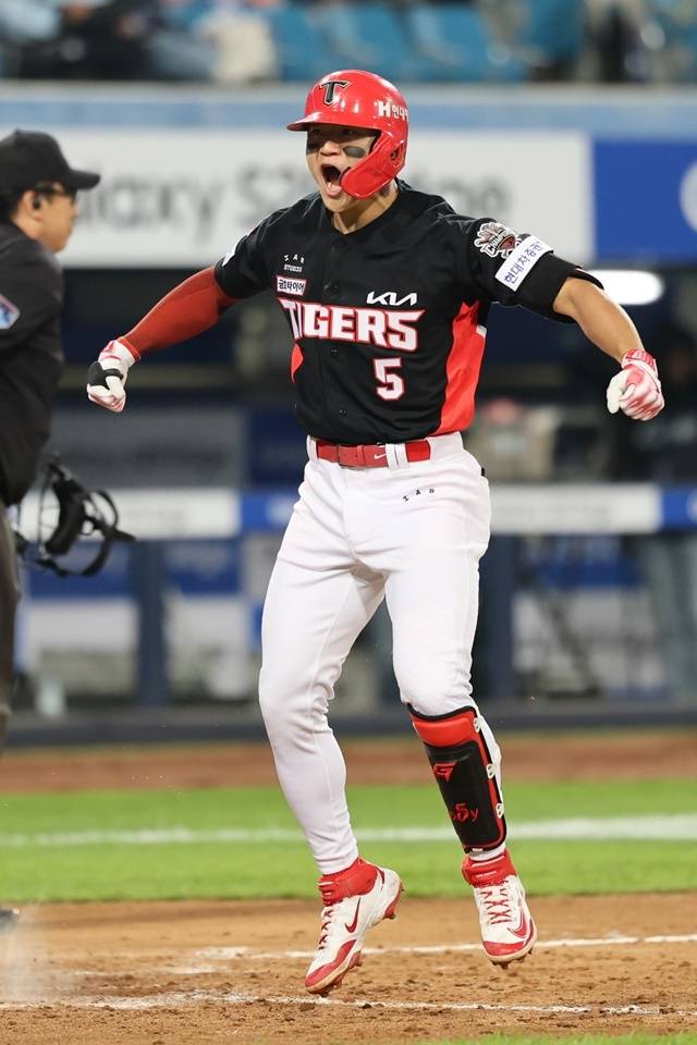 올해 두 차례나 햄스트링 부상을 당한 김도영. 사진=KIA 제공