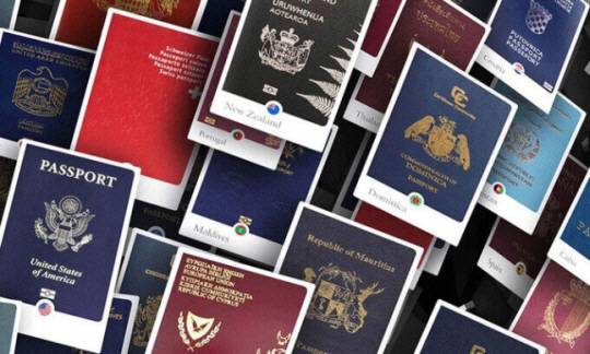 세계 여러 나라의 여권. 헨리앤드파트너스 제공