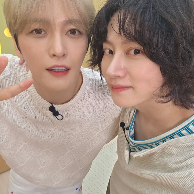 김재중과 김희철./김희철 SNS