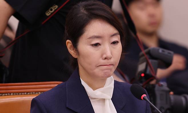 강선우 전 여성가족부 장관 후보자. 현직 국회의원으로서 보좌진에게&nbsp;‘갑질’을 저질렀다는 의혹이 불거진 끝에 23일 결국 스스로 물러났다. 세계일보 자료사진