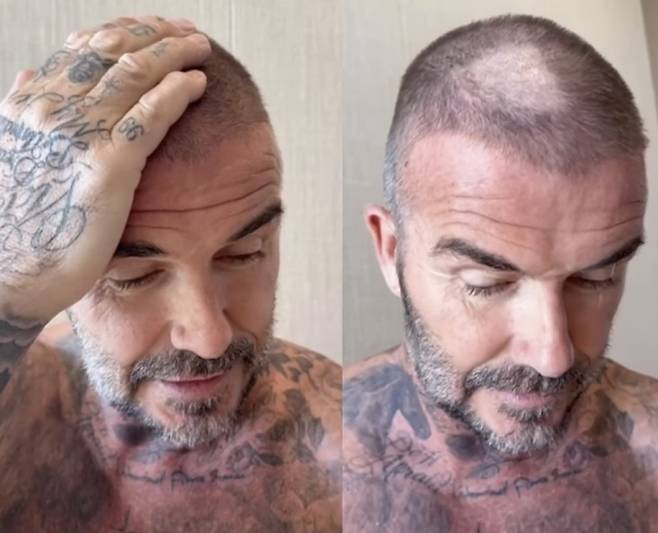 전 축구 선수 데이비드 베컴. 인스타그램 캡처