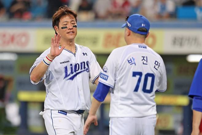 삼성 강민호. 삼성 라이온즈 제공