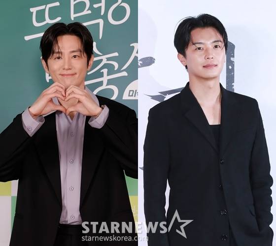 왼쪽부터 권율, 연우진 /사진=채널S·SK브로드밴드 '뚜벅이 맛총사', 스타뉴스
