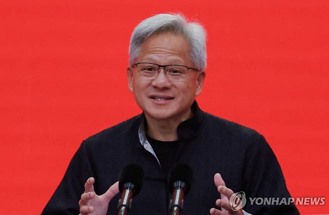 젠슨 황 엔비디아 CEO [로이터 연합뉴스 자료사진. 재판매 및 DB 금지]