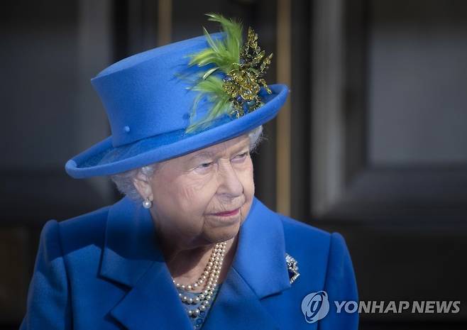 2019년 2월 14일 생전의 엘리자베스 2세 영국 여왕 [EPA 연합뉴스 자료사진. 재배포 및 DB 금지]