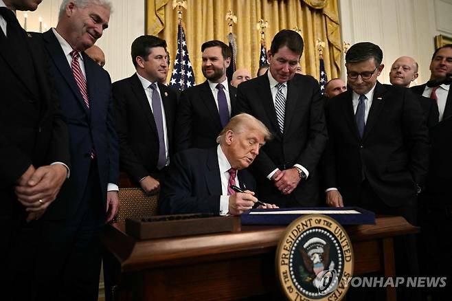 도널드 트럼프 미국 대통령 [AFP 연합뉴스 자료사진 재판매 및 DB 금지]