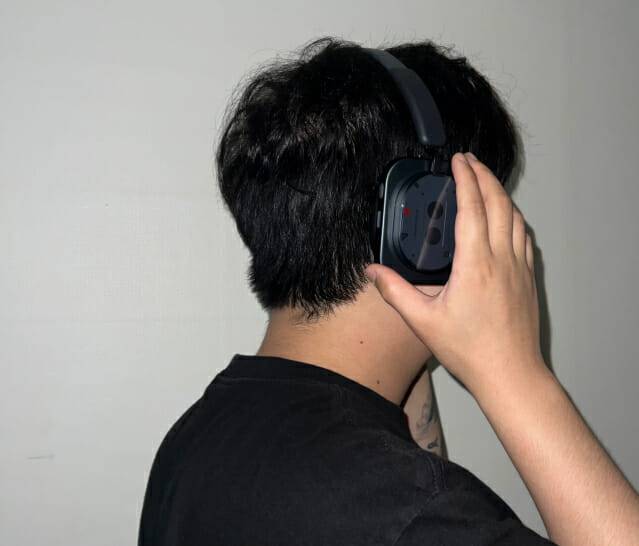 낫싱 '헤드폰1' (사진=지디넷코리아 신영빈 기자)