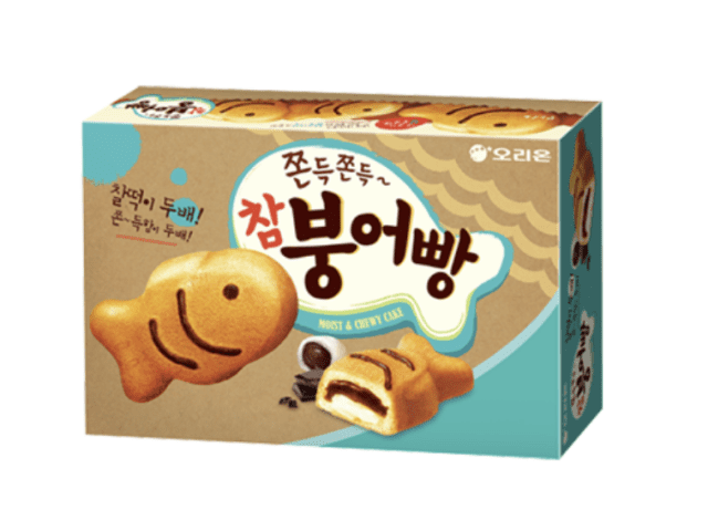 회수 대상이 된 참붕어빵.(사진=오리온 홈페이지 캡처)