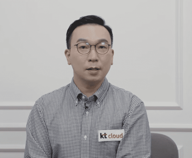 kt클라우드 감철웅 상무. (사진=kt클라우드 웨비나 캡처)