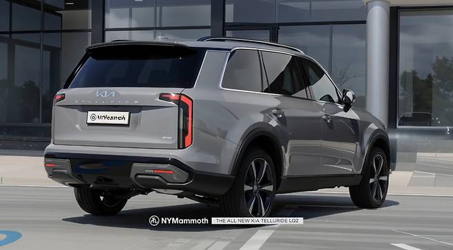 사진 : 기아 텔루라이드 풀체인지 예상도 (출처=NYMammoth)