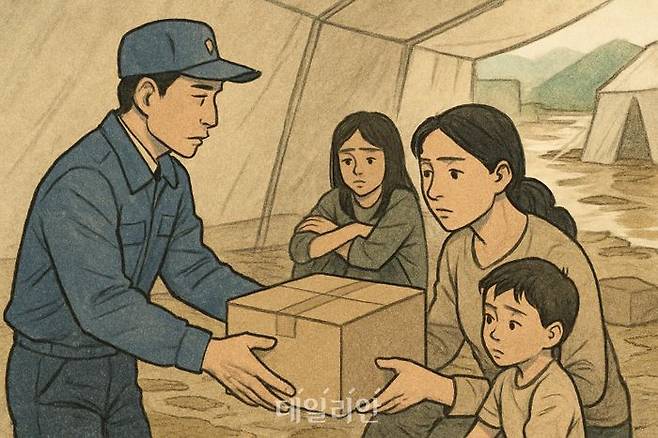 우정사업본부는 최근 집중호우로 특별재난지역으로 선포된 6개 지역에 대해 구호우편 무료 배송과 금융지원 등 긴급 지원대책을 시행한다고 24일 밝혔다. ⓒ데일리안 AI 이미지 삽화