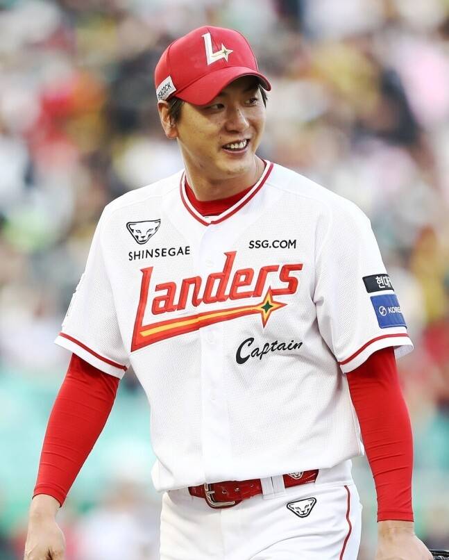 에스에스지(SSG) 랜더스 김광현. 에스에스지 랜더스 제공