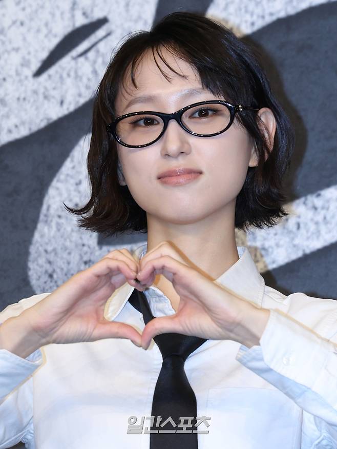 배우 류혜영이 14일 오후 서울 구로구 더링크호텔에서 열린 JTBC 금요시리즈 '착한 사나이' 제작발표회에 참석해 포즈를 취하고 있다. 서병수 기자 qudtn@edaily.co.kr /2025.07.14/