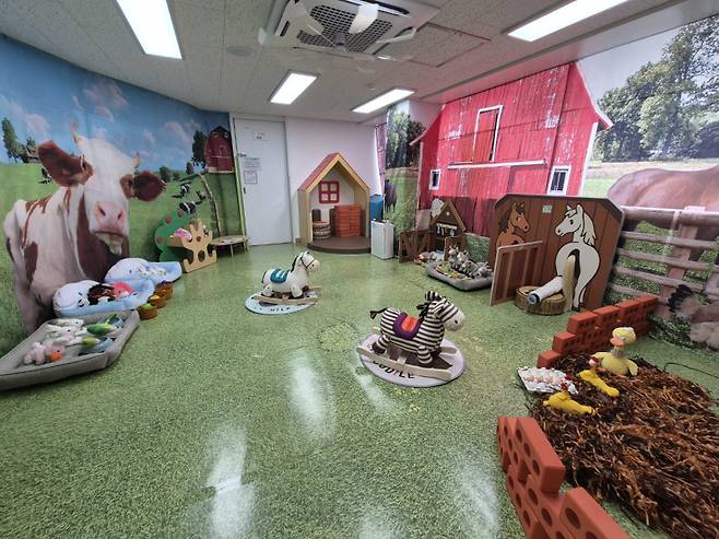 리모델링된 서울 동대문구 꿈자람공동육아방 답십리점 모습. 동대문구 제공