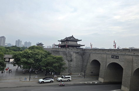 서안성 동쪽 성문. 작가 제공