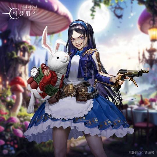 '빛의 계승자: 이클립스' 신규 서번트 '앨리스'. 자료 제공 : 컴투스홀딩스