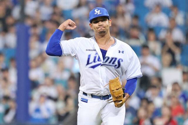 삼성 라이온즈 헤르손 가라비토./삼성 라이온즈