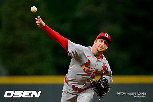 [사진] 세인트루이스 에릭 페디. ⓒGettyimages(무단전재 및 재배포 금지)