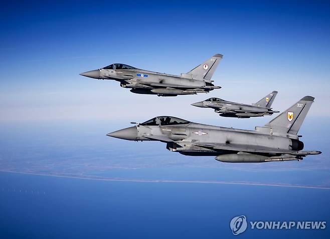 유로파이터 전투기 [EPA 연합뉴스 자료사진. 재판매 및 DB 금지]