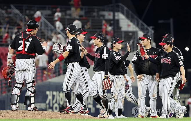 LG, KIA에 승리 [연합뉴스 자료사진]