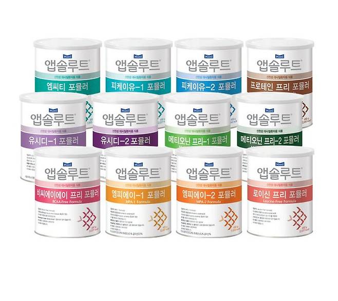 매일유업 특수분유 12종.ⓒ매일유업