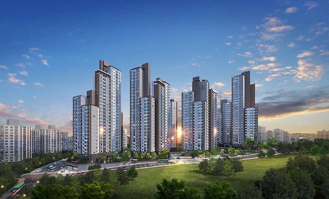 ‘전주 라온프라이빗 퍼스티브’ 투시도