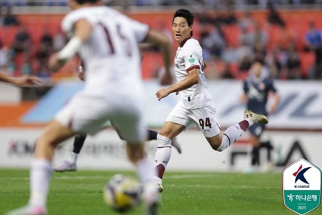 Gwangju FC Shim Sang -min. Photo = Korea Professional Football Federation