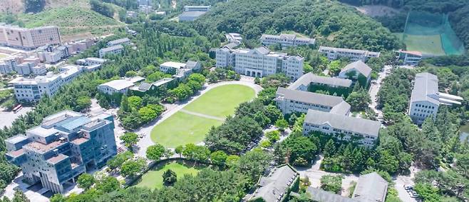 호서대학교 아산캠퍼스 전경./사진제공=호서대