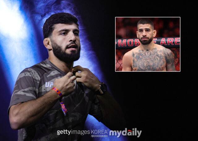 사루키안(왼쪽)이 토푸리아와 타이틀전을 희망한다고 밝혔다. /게티이미지코리아