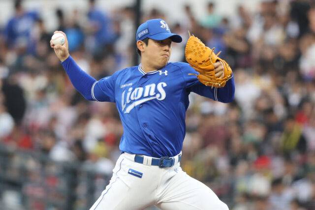 삼성 라이온즈 양창섭./삼성 라이온즈