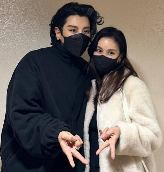 고소영 박효신.