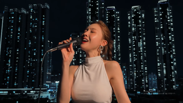 그룹 걸스데이 멤버 민아가 '골든' 커버 영상을 올렸다. / 유튜브 채널 '방민아'