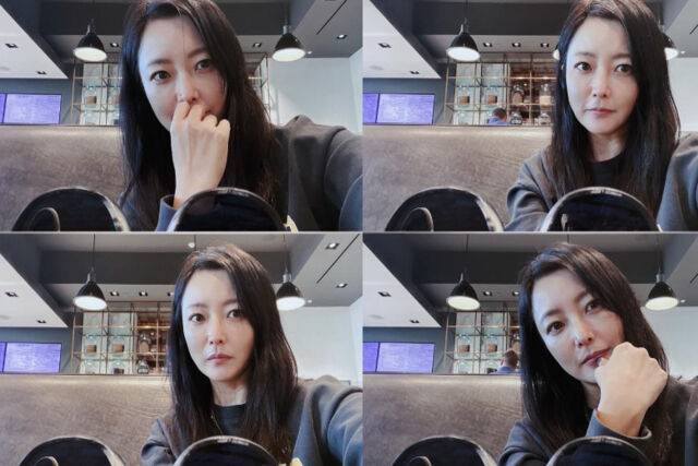 김희선이 류승수와 친해질 수 있었던 이야기가 밝혀져 화제다. / 김희선 소셜미디어