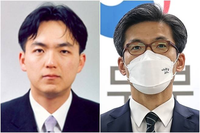 구자현 신임 서울고검장(왼쪽)과 박철우 대검 반부패부장[연합]