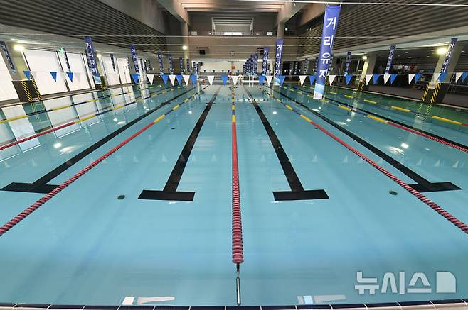 [뉴시스] 영주실내수영장 전경. (사진=영주시 제공) *재판매 및 DB 금지