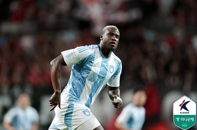[서울=뉴시스] 프로축구 K리그1 울산 HD의 말컹. (사진=한국프로축구연맹 제공)