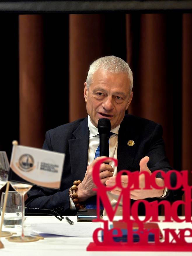 보두앙 아보(Baudouin Havaux)&nbsp; CMB 회장.