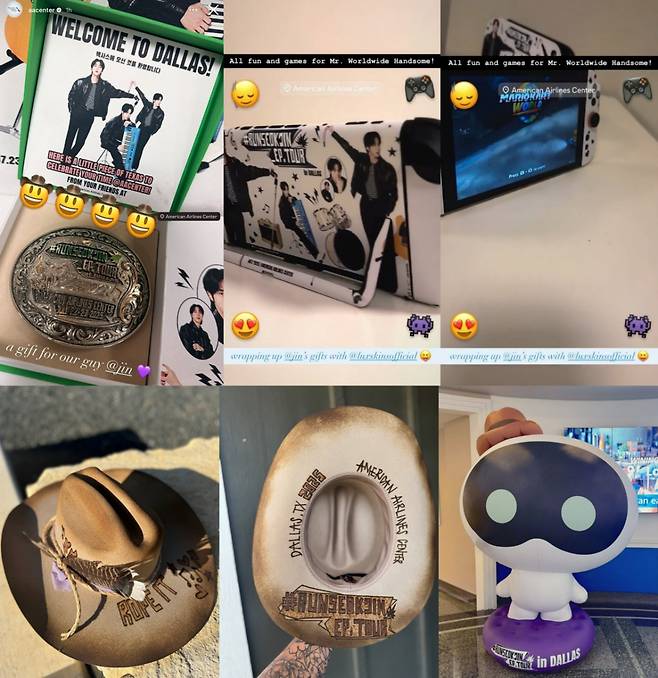 '정원 초과 매진' 방탄소년단 진, 美 댈러스 공연도 최고의 기록.."숨 막힐 듯 아름다운 비주얼 걸작"